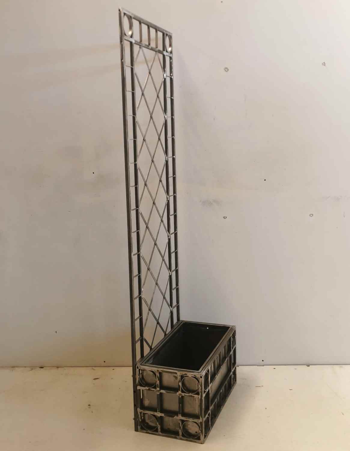 Rankgitter Pflanzenkasten Pflanzkübel Sichtschutz Spalier Campano 60 Edel Rost Rankgitter Pflanzenkasten Pflanzkübel Sichtschutz Spalier Campano 60 Edel Rost