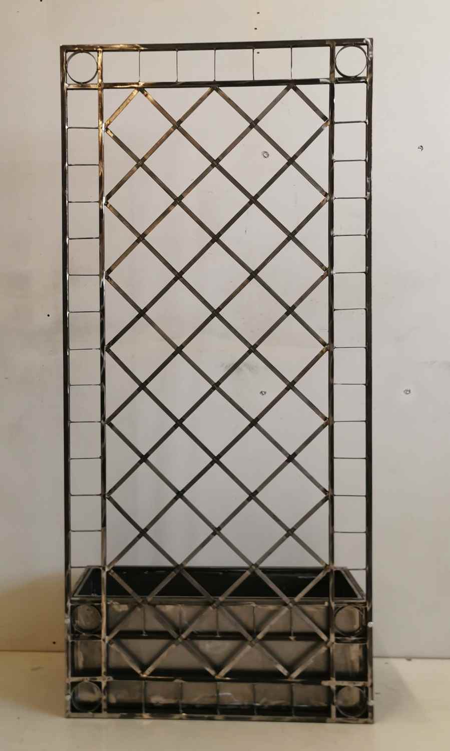 Rankgitter Pflanzenkasten Pflanzkübel Sichtschutz Spalier Campano 80 Edel Rost Rankgitter Pflanzenkasten Pflanzkübel Sichtschutz Spalier Campano 80 Edel Rost