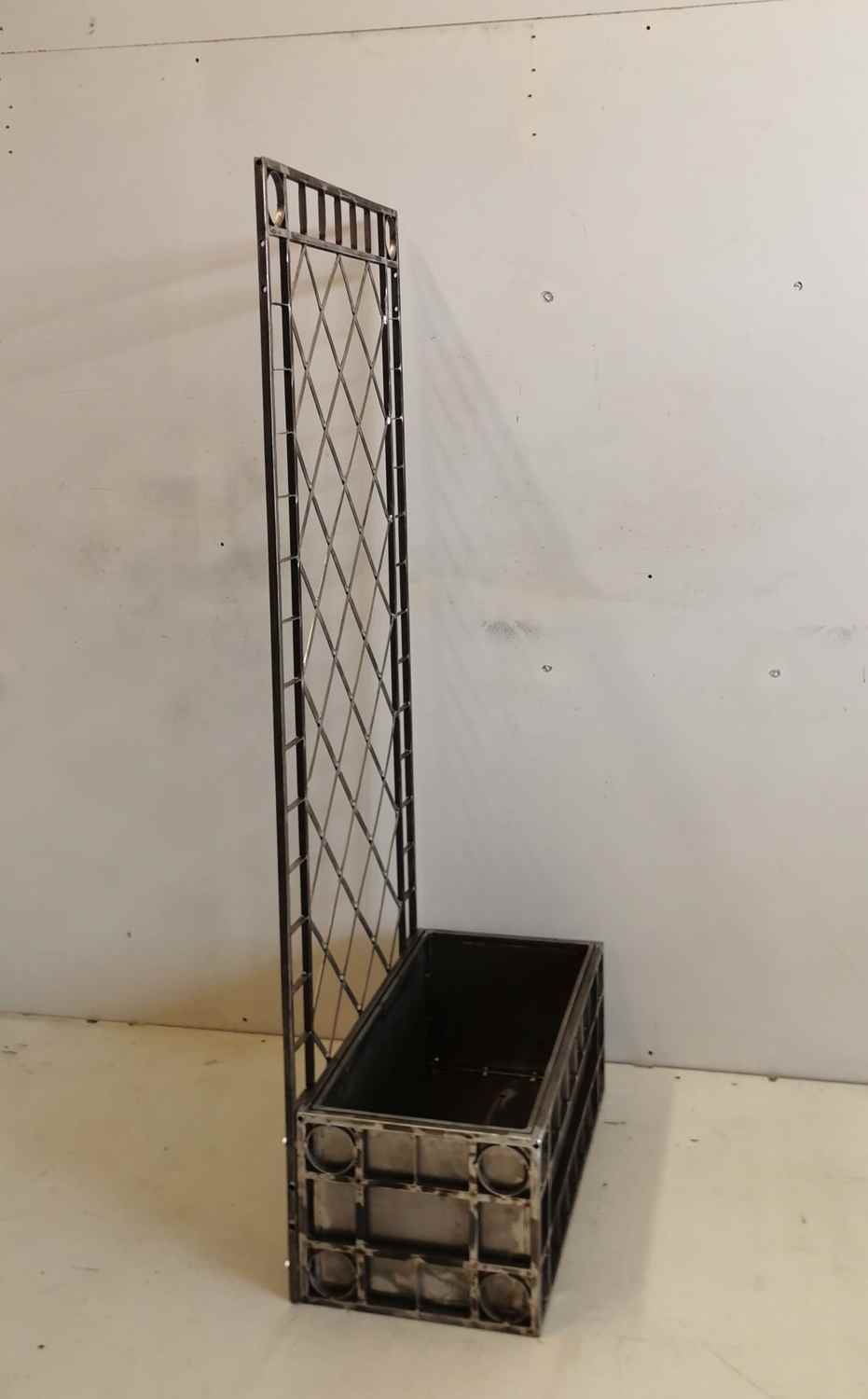 Rankgitter Pflanzenkasten Pflanzkübel Sichtschutz Spalier Campano 80 Edel Rost Rankgitter Pflanzenkasten Pflanzkübel Sichtschutz Spalier Campano 80 Edel Rost