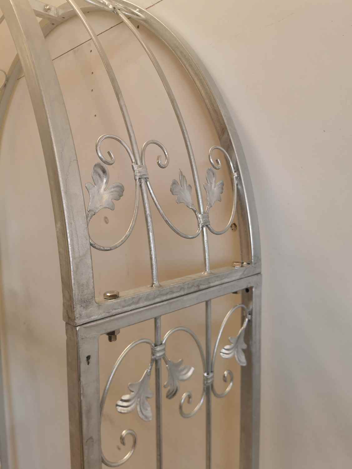 Tor Gartentür Pforte Rosenbogen Tür Monaco-RBGT-RBS 124/100/40 Schloss Verzinkt Tor Gartentür Pforte Rosenbogen Tür Monaco-RBGT-RBS 124/100/40 Schloss Verzinkt
