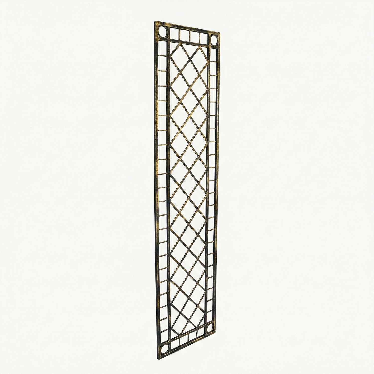 Metall Rankgitter Spalier Rankhilfe Wandgitter Meran 60  / 240 verzinkt Colour