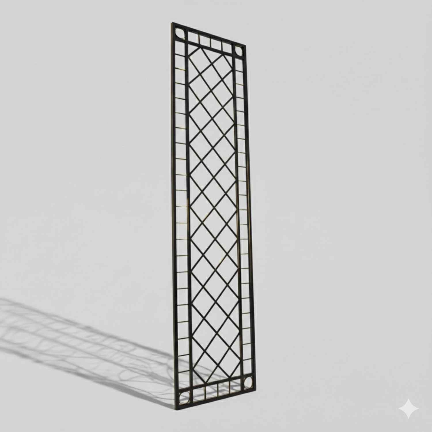 Metall Rankgitter Spalier Rankhilfe Wandgitter Meran 60  / 240 verzinkt Colour