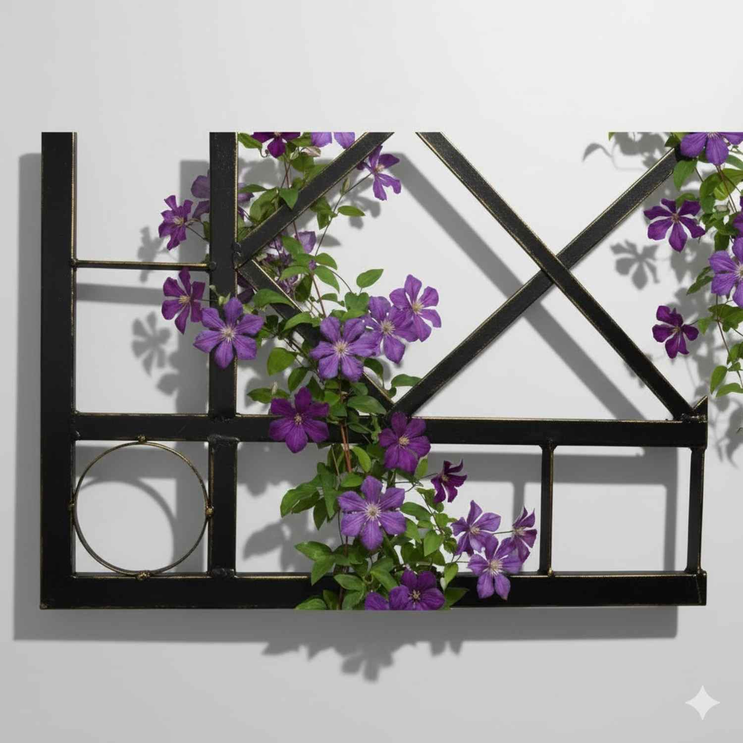 Metall Rankgitter Spalier Rankhilfe Wandgitter Meran 60  / 240 verzinkt Colour