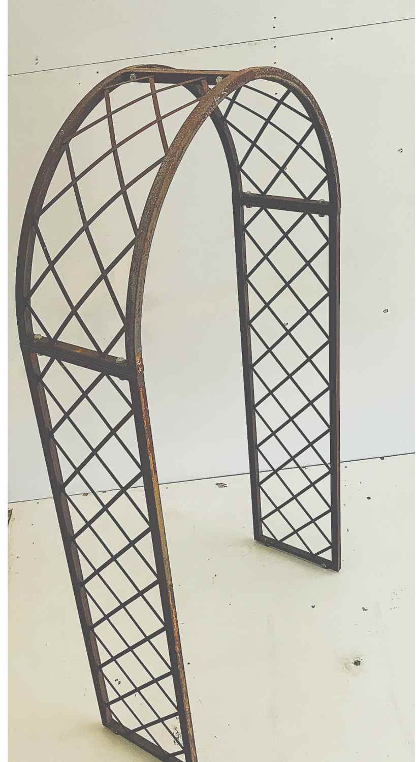 STABIL Rundbogen Rosenbogen Spalier Metall Bozen-RB 160/220 Roh / Rost Edelrost STABIL Rundbogen Rosenbogen Spalier Metall Bozen-RB 160/220 Roh / Rost Edelrost