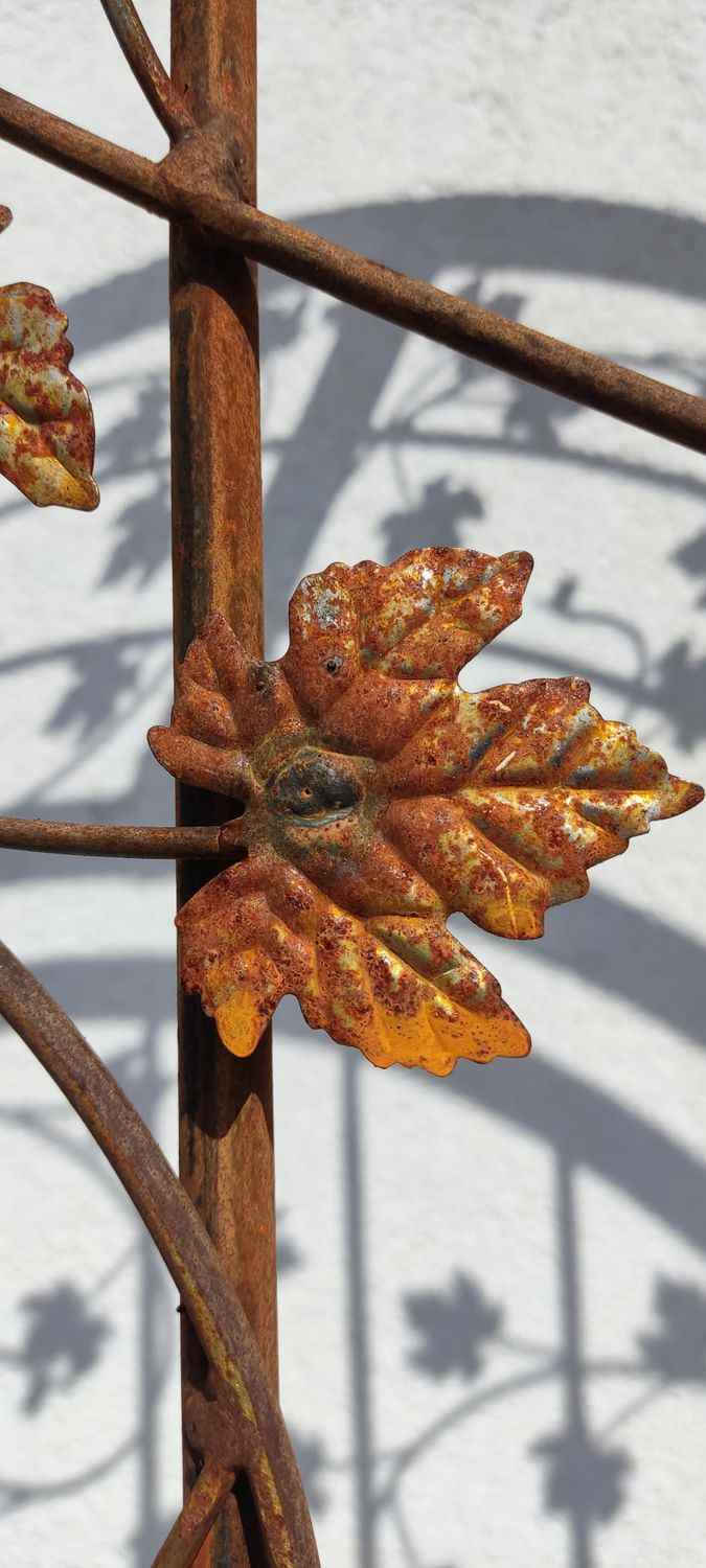 Gartentür Pforte Rosenbogen mit Tür Bachus-RBGT-RBS 100/220/40 Schloss Edel Rost Gartentür Pforte Rosenbogen mit Tür Bachus-RBGT-RBS 100/220/40 Schloss Edel Rost