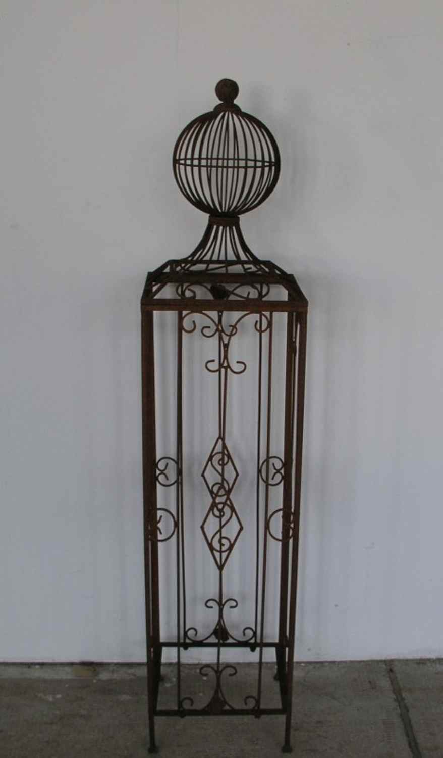 Rankstab Rankhilfe Pfosten Obelisk Kent-Schwarz 145cm Rankstab Rankhilfe Pfosten Obelisk Kent-Schwarz 145cm