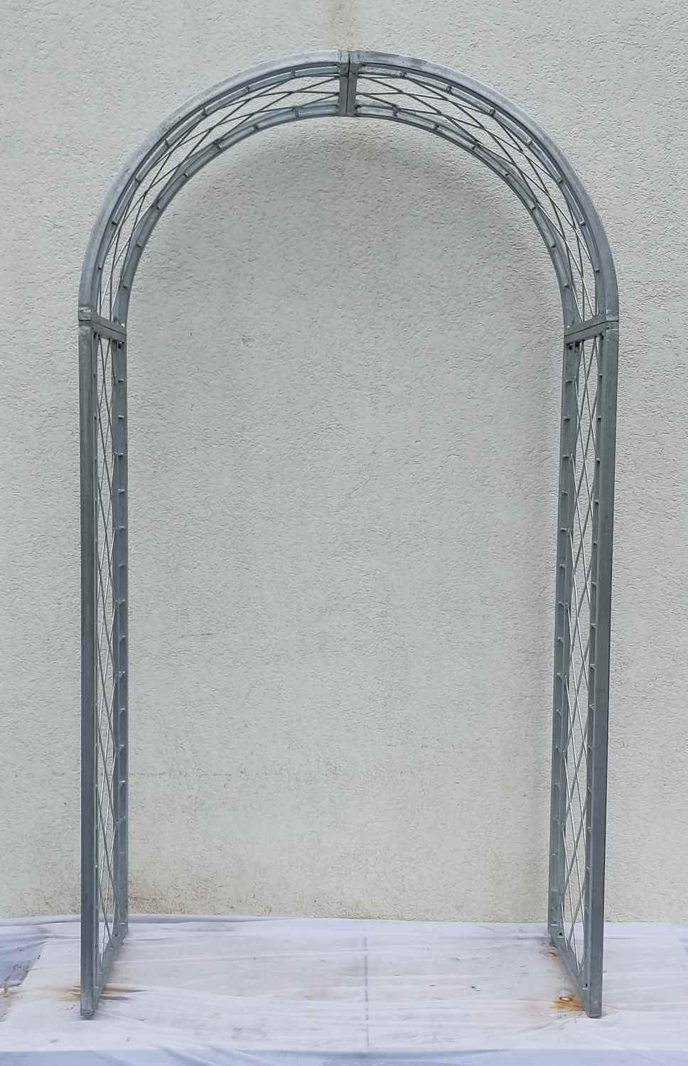 Sehr STABIL solider Rundbogen Rosenbogen Meran-RB 120/220 Feuer Verzinkt Zink Sehr STABIL solider Rundbogen Rosenbogen Meran-RB 120/220 Feuer Verzinkt Zink