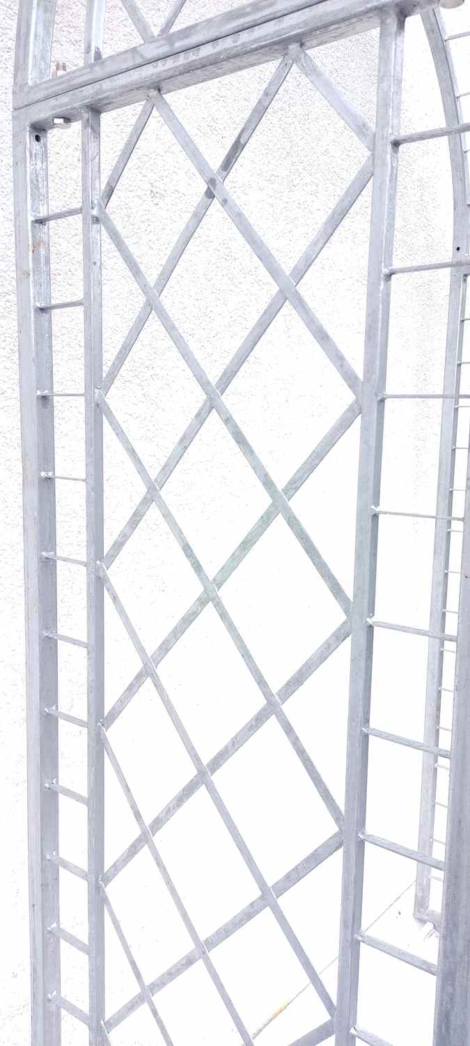 Sehr STABIL solider Rundbogen Rosenbogen Meran-RB 120/220 Feuer Verzinkt Zink Sehr STABIL solider Rundbogen Rosenbogen Meran-RB 120/220 Feuer Verzinkt Zink