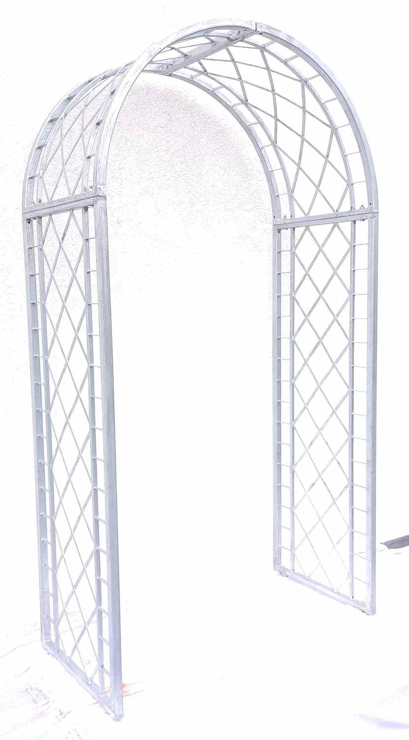 Sehr STABIL solider Rundbogen Rosenbogen Meran-RB 120/220 Feuer Verzinkt Zink Sehr STABIL solider Rundbogen Rosenbogen Meran-RB 120/220 Feuer Verzinkt Zink