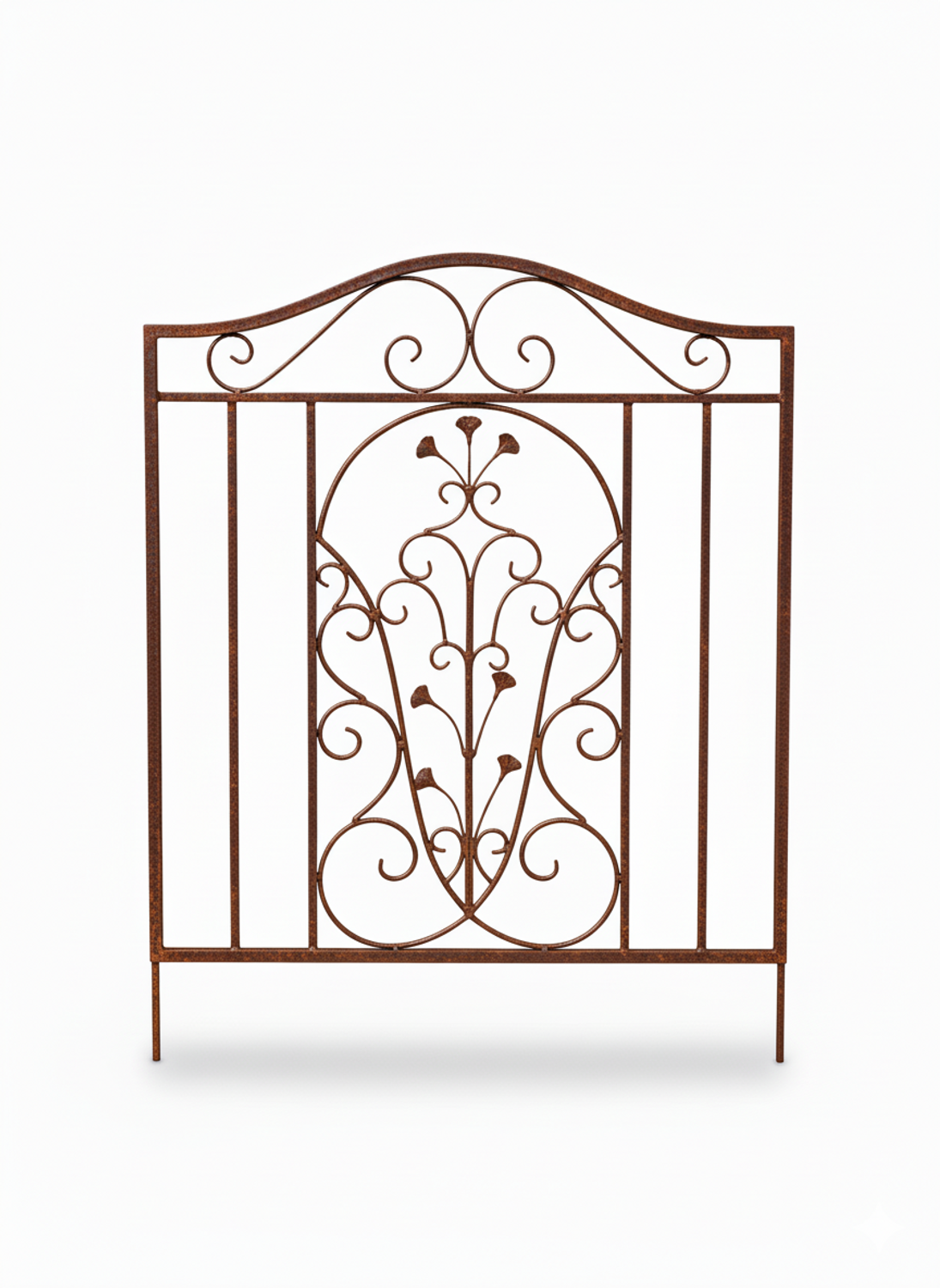 Spalier Rankhilfe Rankzaun Metall Eisen Zaun Otello-Z100/100 Roh Edel Rost Spalier Rankhilfe Rankzaun Metall Eisen Zaun Otello-Z100/100 Roh Edel Rost