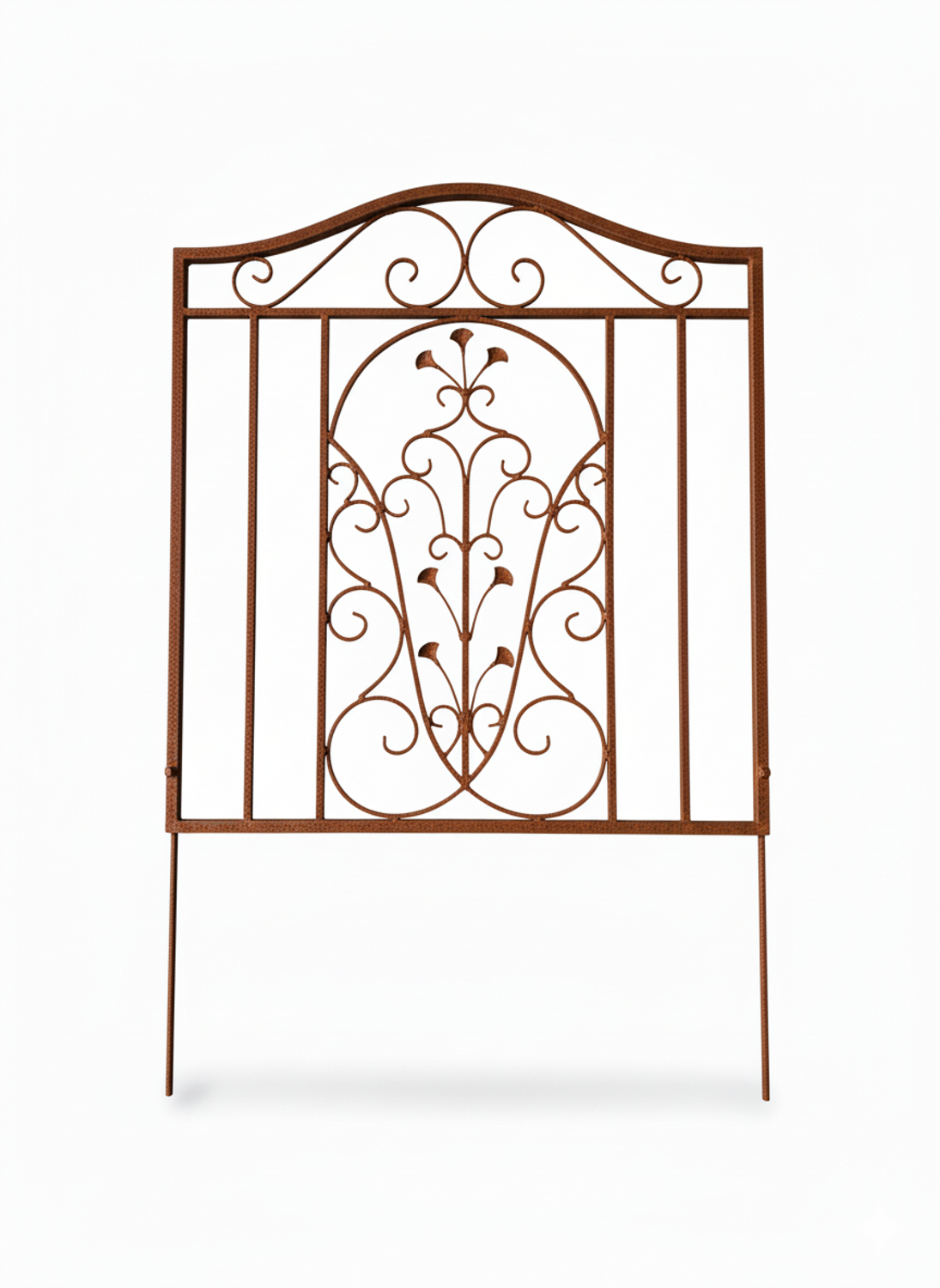 Spalier Rankhilfe Rankzaun Metall Eisen Zaun Otello-Z100/100 Roh Edel Rost Spalier Rankhilfe Rankzaun Metall Eisen Zaun Otello-Z100/100 Roh Edel Rost