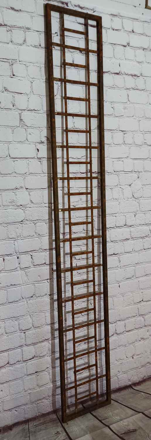 Wand Rankgitter Spalier Rankhilfe Wandgitter Piancella 30 200 roh Rost Wand Rankgitter Spalier Rankhilfe Wandgitter Piancella 30 200 roh Rost