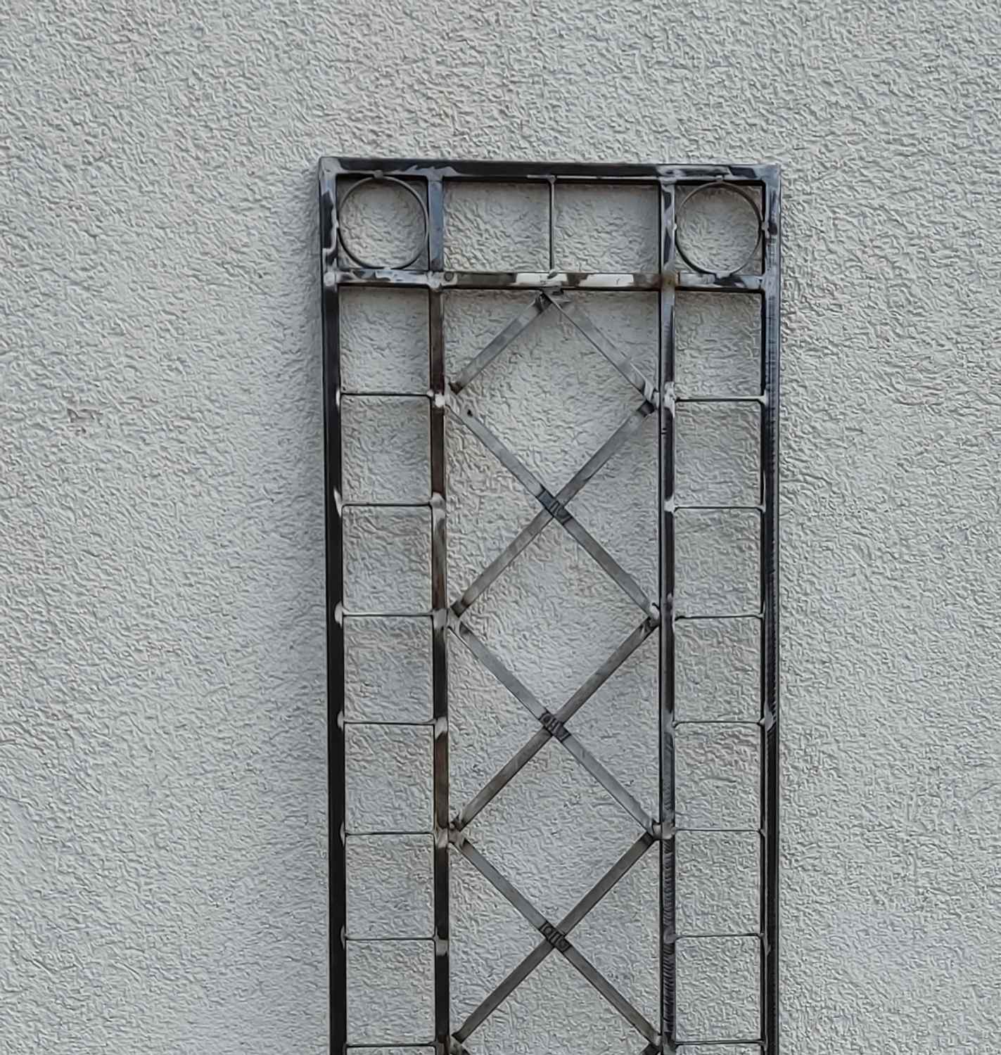 Metall Eisen Rankgitter Spalier Rankhilfe Wandgitter Meran 40 175 Roh Rost Metall Eisen Rankgitter Spalier Rankhilfe Wandgitter Meran 40 175 Roh Rost