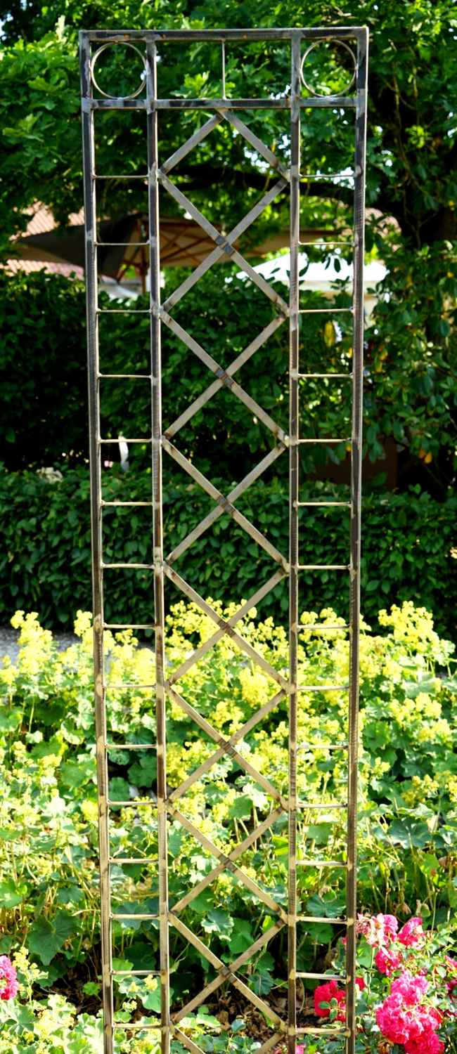 Metall Eisen Rankgitter Spalier Rankhilfe Wandgitter Meran 40 175 Roh Rost Metall Eisen Rankgitter Spalier Rankhilfe Wandgitter Meran 40 175 Roh Rost