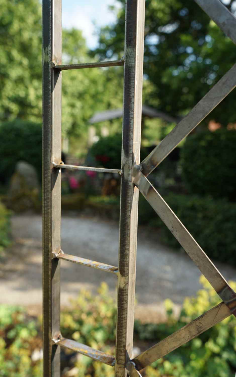 Metall Eisen Rankgitter Spalier Rankhilfe Wandgitter Meran 40 175 Roh Rost Metall Eisen Rankgitter Spalier Rankhilfe Wandgitter Meran 40 175 Roh Rost