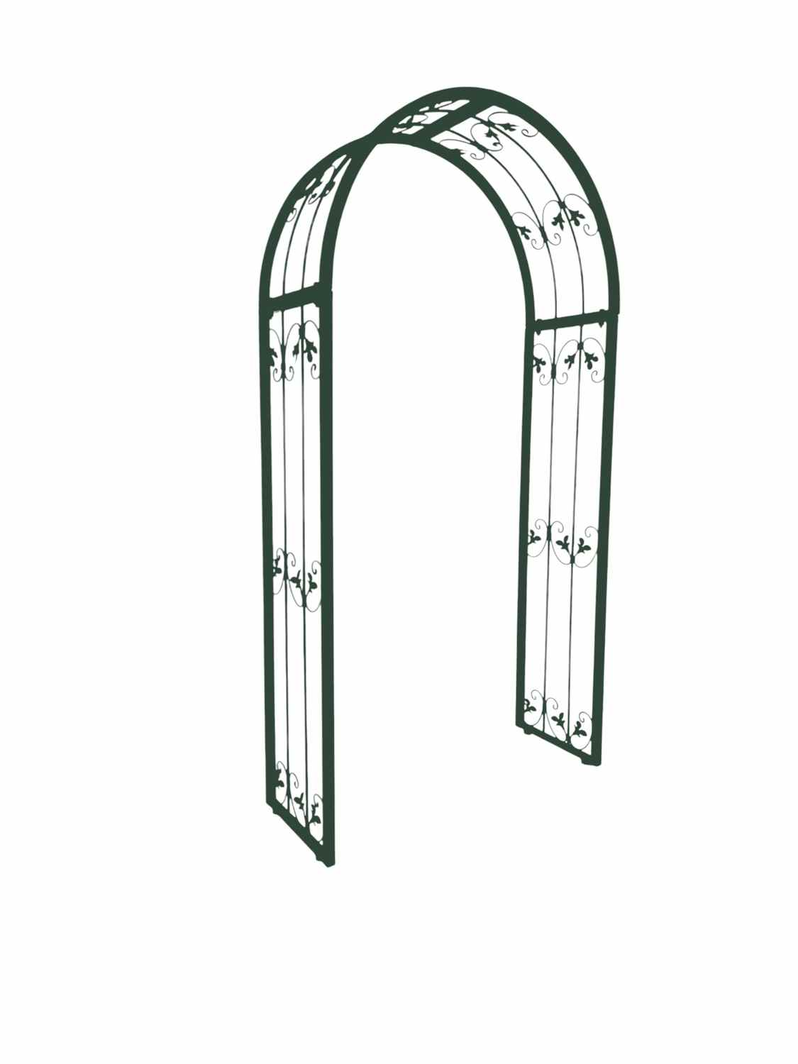 Sehr STABIL solider Rundbogen Rosenbogen Monaco-RB 120/220 Verzinkt Schwarz Sehr STABIL solider Rundbogen Rosenbogen Monaco-RB 120/220 Verzinkt Schwarz