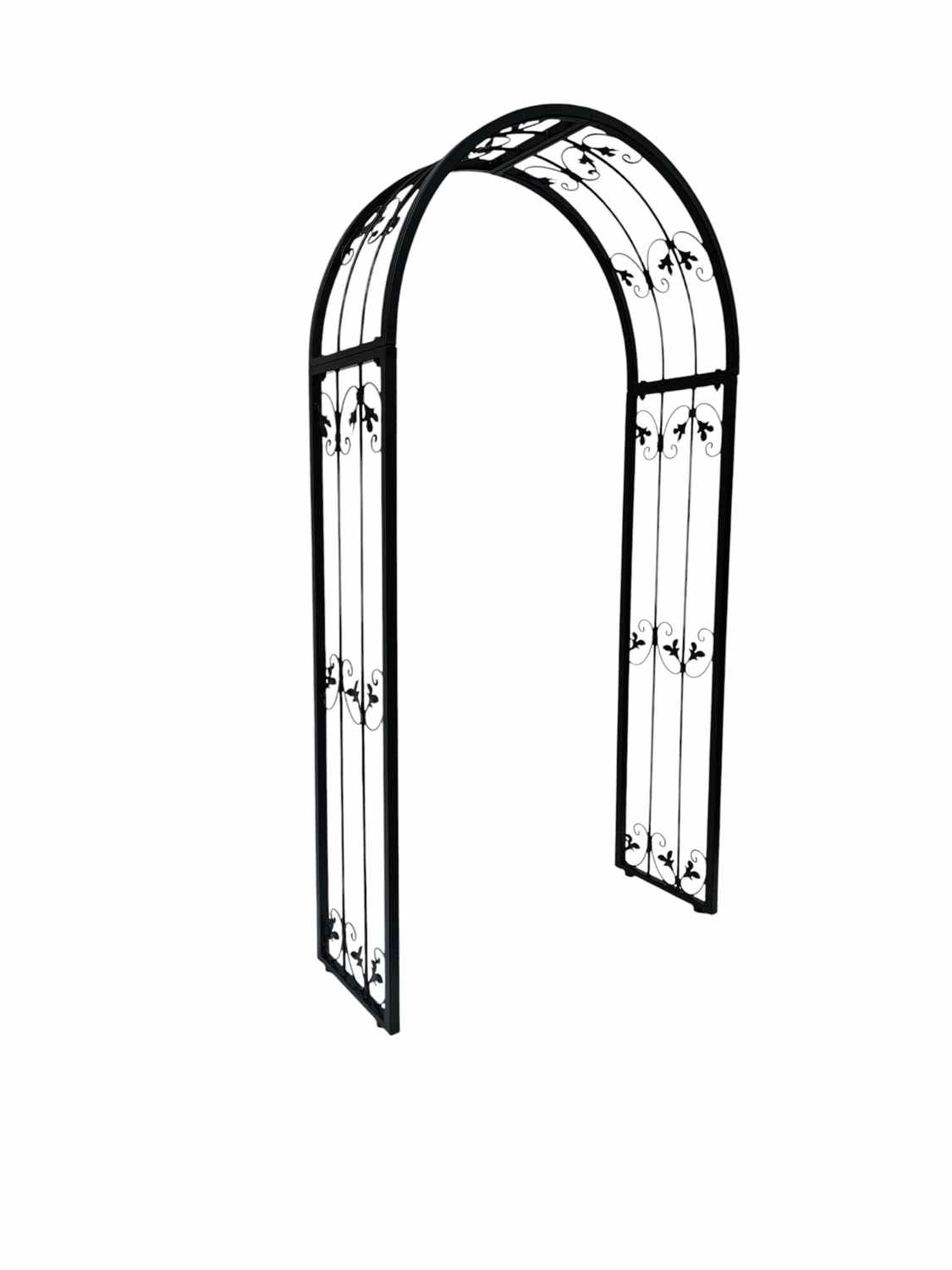 Sehr STABIL solider Rundbogen Rosenbogen Monaco-RB 120/220 Verzinkt Schwarz Sehr STABIL solider Rundbogen Rosenbogen Monaco-RB 120/220 Verzinkt Schwarz
