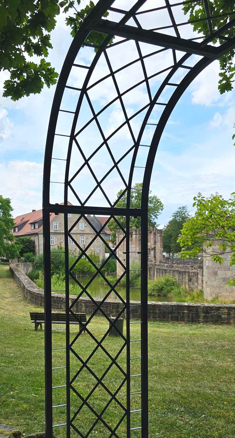 Sehr STABIL solider Rundbogen Rosenbogen Meran-RB 160/220 grau RAL7016 Verzinkt Sehr STABIL solider Rundbogen Rosenbogen Meran-RB 160/220 grau RAL7016 Verzinkt