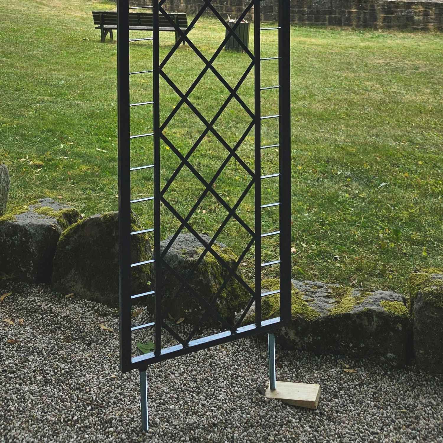 Sehr STABIL solider Rundbogen Rosenbogen Meran-RB 160/220 grau RAL7016 Verzinkt Sehr STABIL solider Rundbogen Rosenbogen Meran-RB 160/220 grau RAL7016 Verzinkt