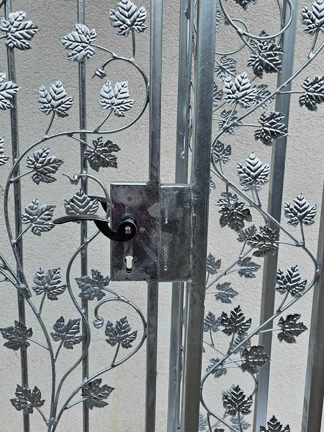 Gartentür Pforte Rosenbogen mit Tür Bachus-RBGT-RBSR 168/211/40 Premium Verzinkt Gartentür Pforte Rosenbogen mit Tür Bachus-RBGT-RBSR 168/211/40 Premium Verzinkt