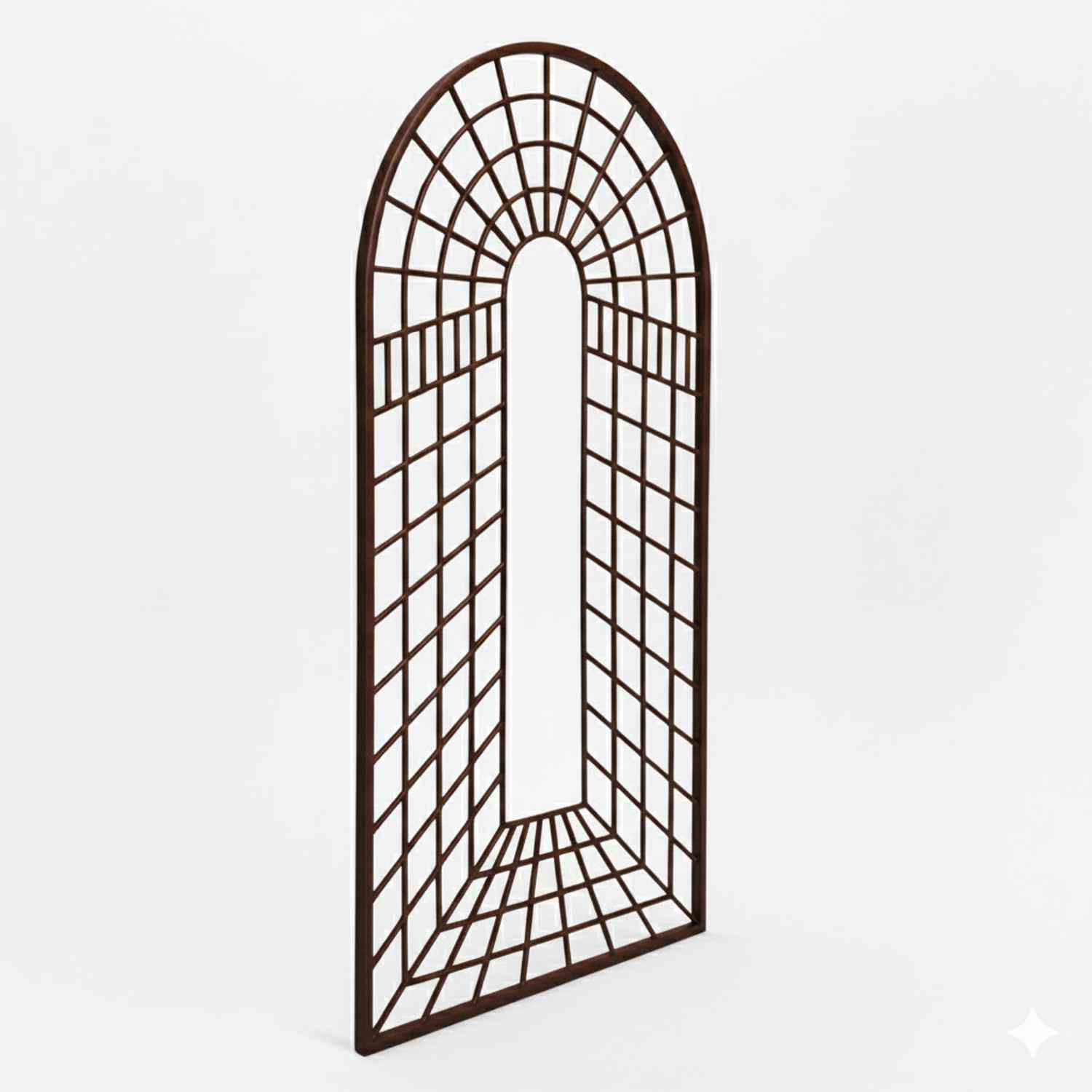 Metall Eisen Spalier Rankgitter Rankhilfe Wandgitter Portofino 100 200 FEUER Verzinkt Anthrazit Grau