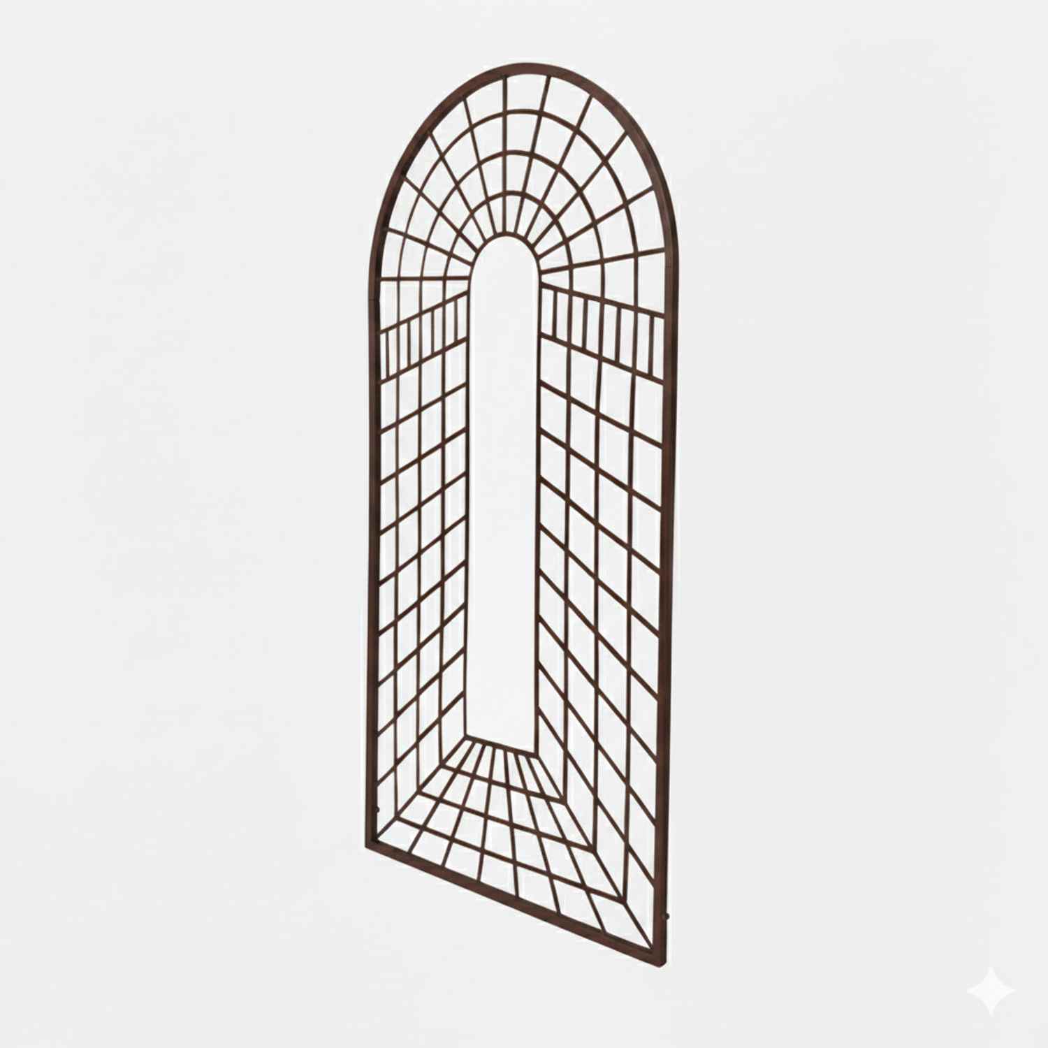 Metall Eisen Spalier Rankgitter Rankhilfe Wandgitter Portofino 100 200 FEUER Verzinkt Anthrazit Grau