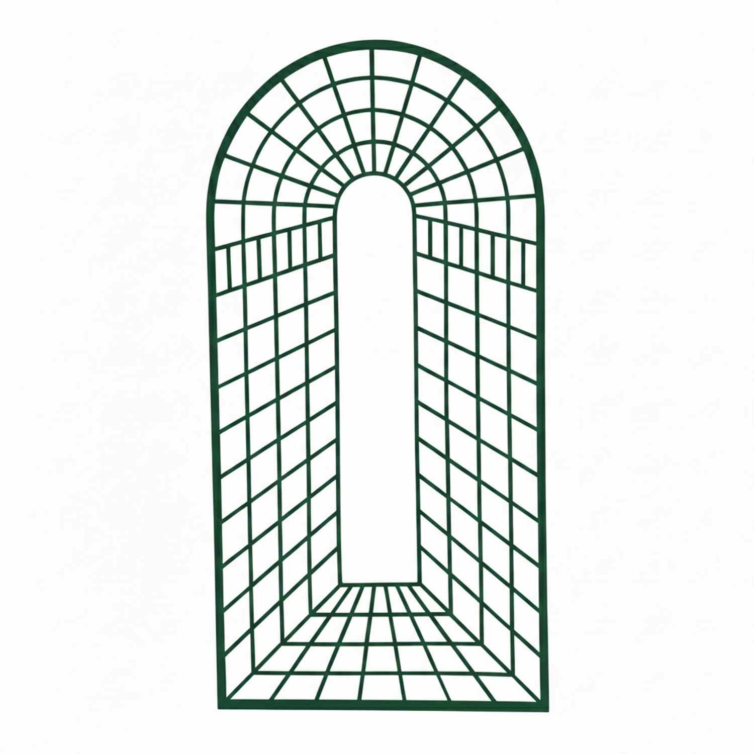 Metall Eisen Spalier Rankgitter Rankhilfe Wandgitter Portofino 100 200 FEUER Verzinkt Anthrazit Grau