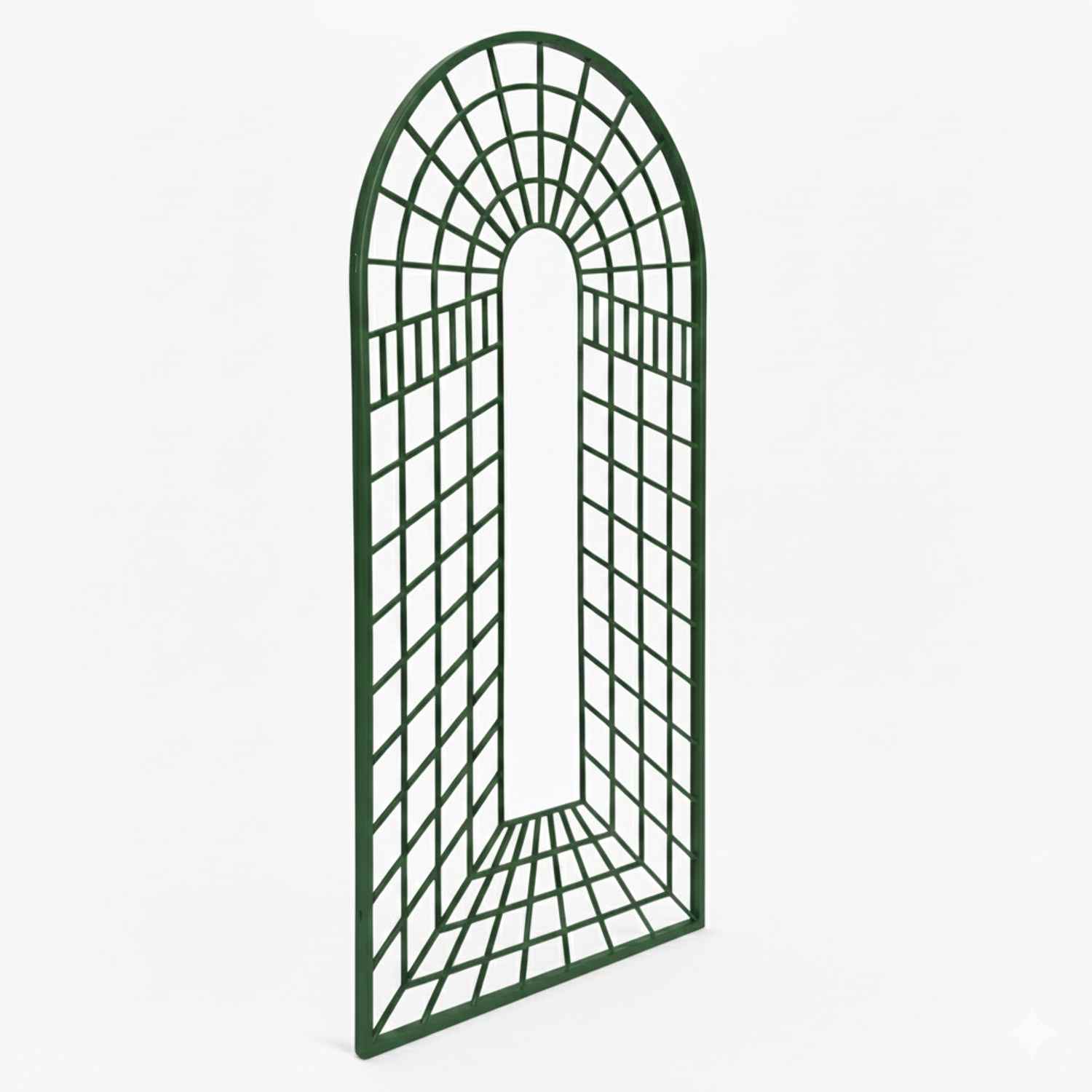 Metall Eisen Spalier Rankgitter Rankhilfe Wandgitter Portofino 100 200 FEUER Verzinkt Anthrazit Grau