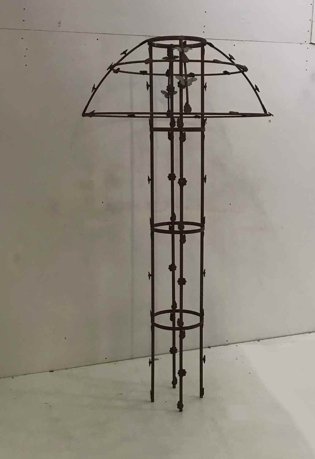 Rankstab Rankhilfe Rankgitter Obelisk Monet XXL ROST für Kletterrose Rankstab Rankhilfe Rankgitter Obelisk Monet XXL ROST für Kletterrose