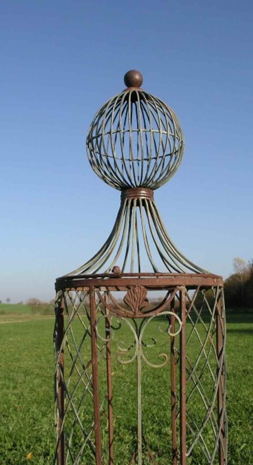 Rankstab Rankhilfe Rankgitter Rankgitter Garten Obelisk Wells XL ROST Clematis