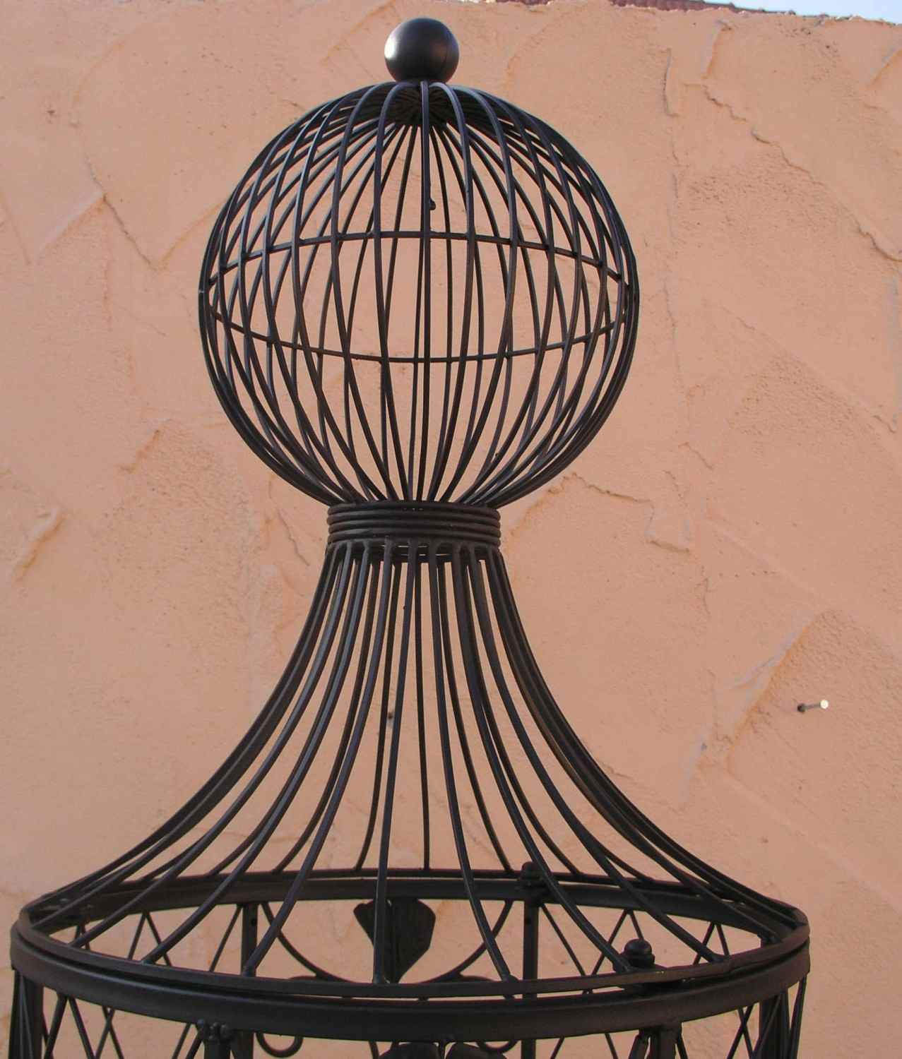 Rankstab Rankhilfe Rankgitter Obelisk Wells XXL 225 Schwarz für Clematis Rankstab Rankhilfe Rankgitter Obelisk Wells XXL 225 Schwarz für Clematis