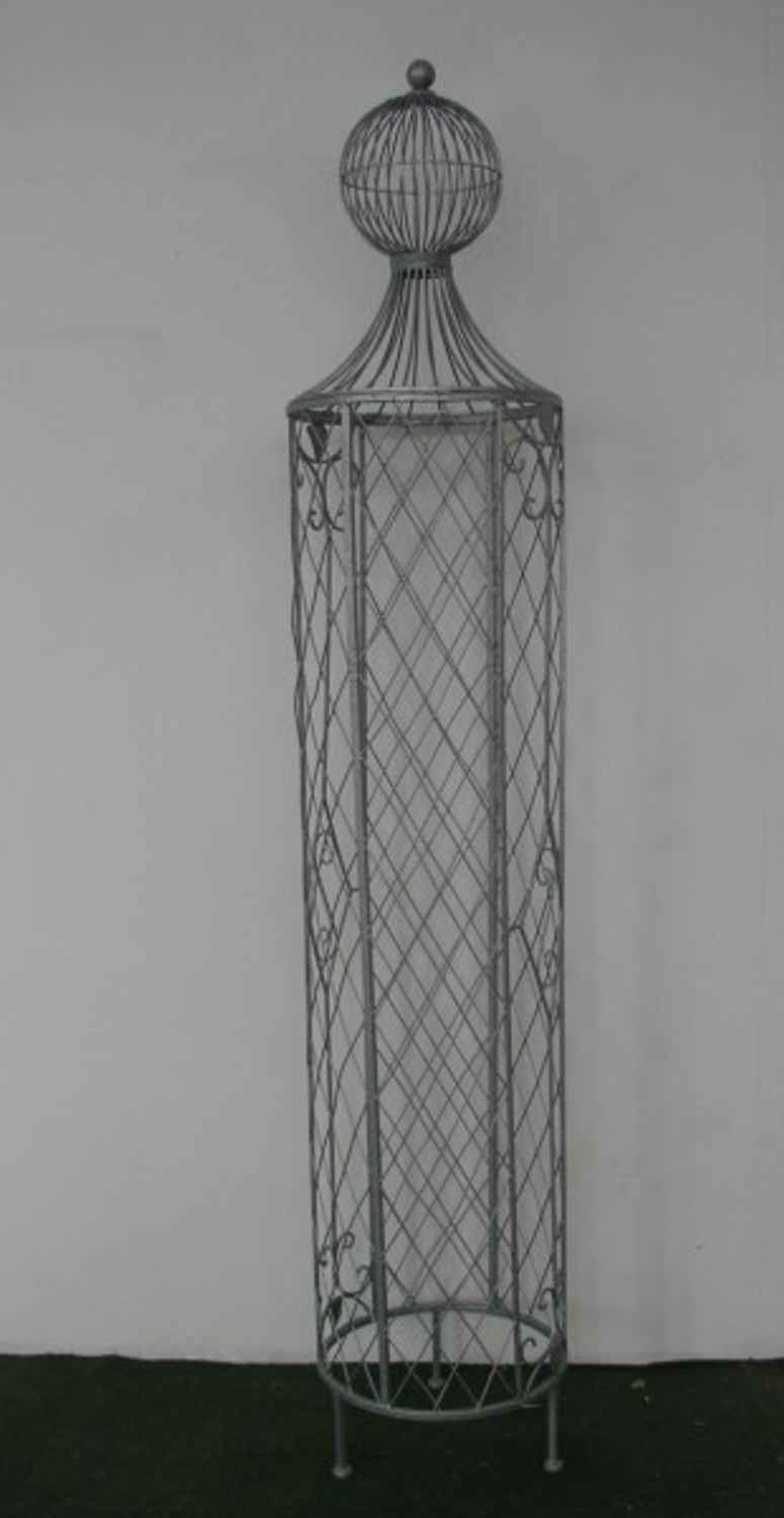 Garten Rankstab Rankhilfe Pfosten Obelisk Wells XXL 225cm Feuer verzinkt Garten Rankstab Rankhilfe Pfosten Obelisk Wells XXL 225cm Feuer verzinkt