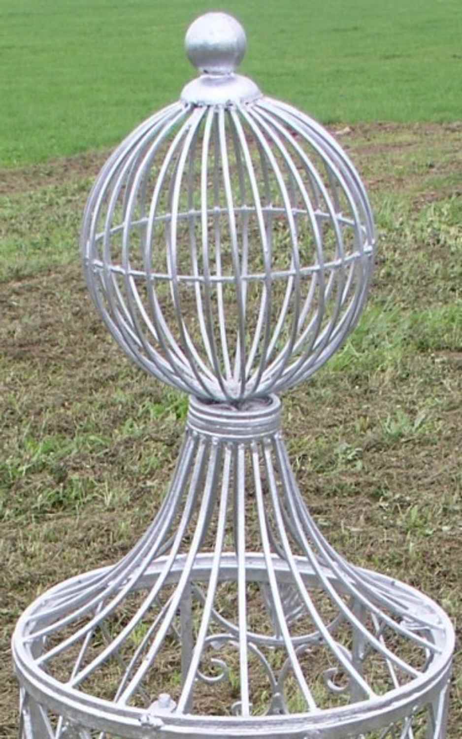 Rankstab Rankhilfe Rankgitter Rosengitter Rund Obelisk Wells XL Feuer Verzinkt