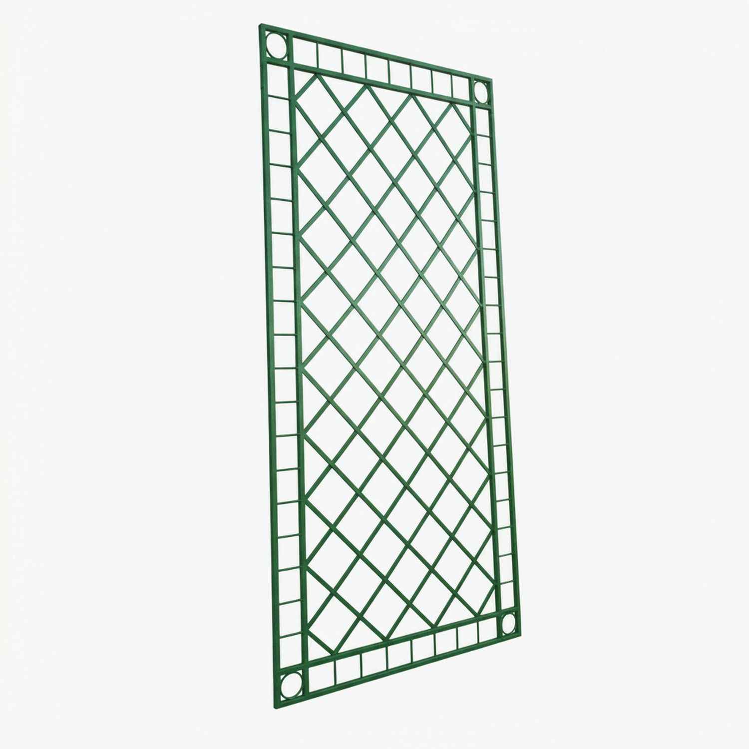 Metall Eisen Spalier Rankgitter Rankhilfe Wandgitter Meran 100 200 FEUER Verzinkt grau RAL 7016