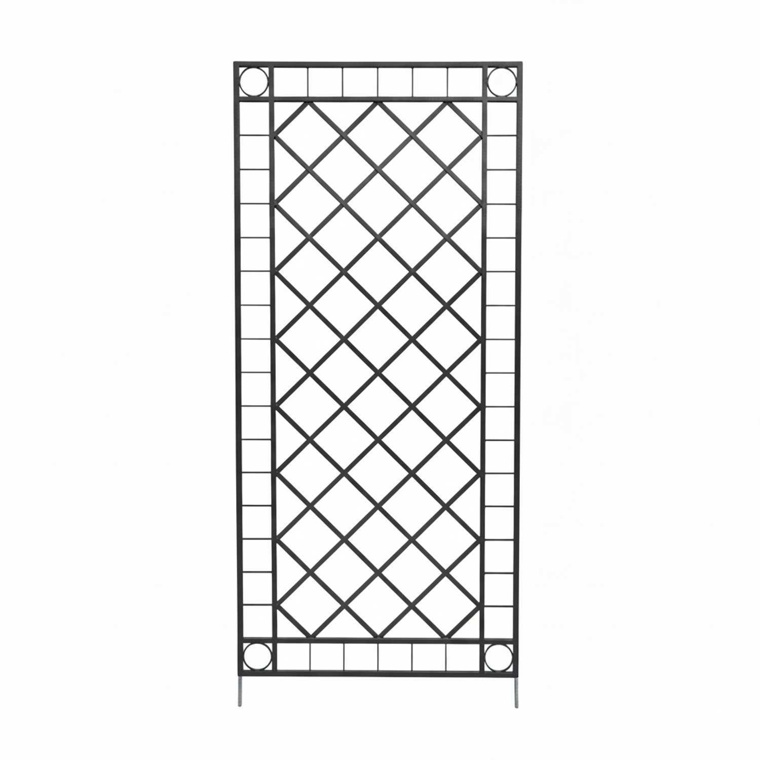 Metall Eisen Spalier Rankgitter Rankhilfe Wandgitter Meran 100 200 FEUER Verzinkt grau RAL 7016