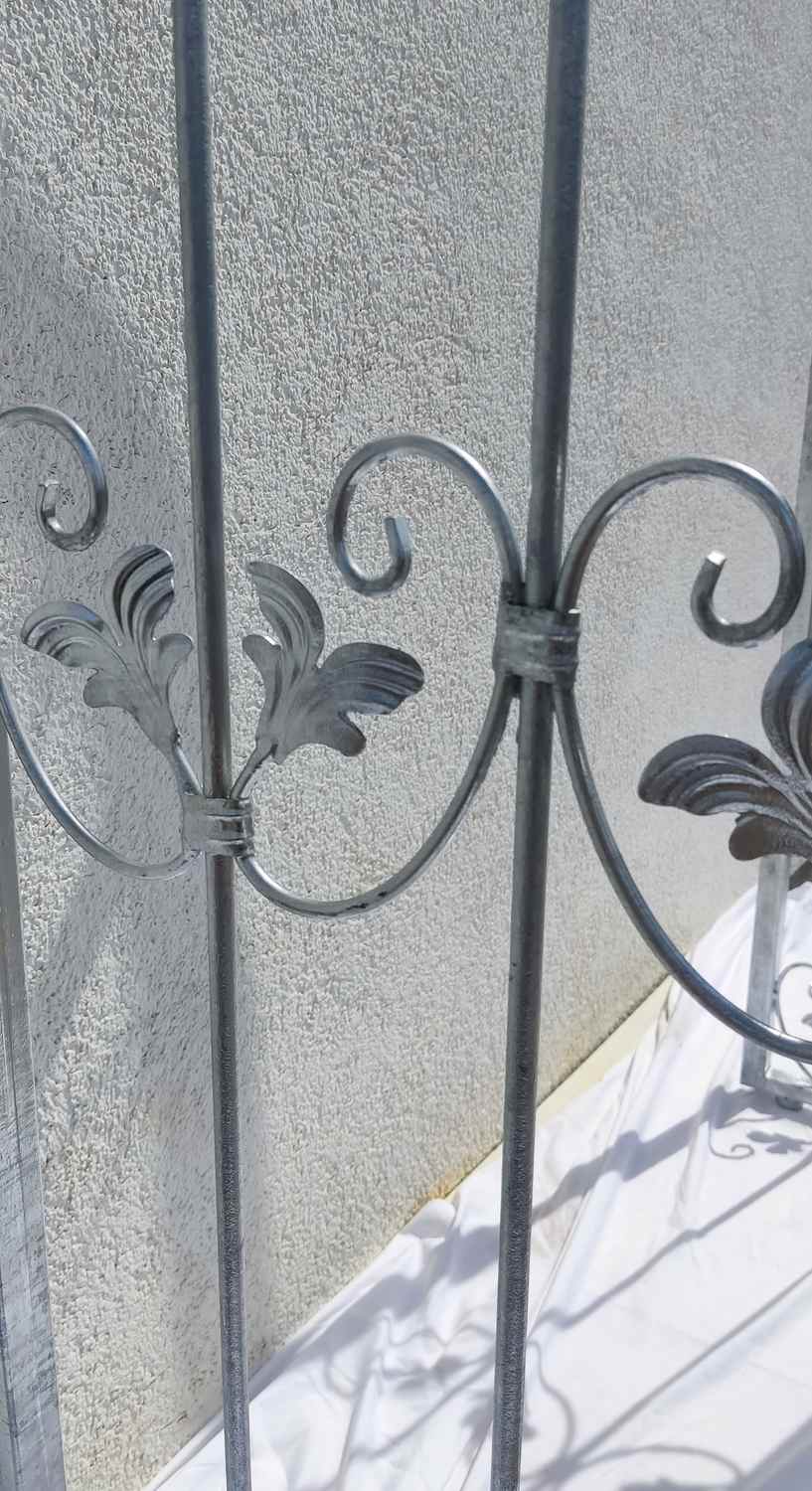 Tor Gartentür Pforte Rosenbogen Metall Tür Monaco-RBGT-RBS 100/100/40S Schloss Verzinkt Premium Pulverbeschichtet Tor Gartentür Pforte Rosenbogen Metall Tür Monaco-RBGT-RBS 100/100/40S Schloss Verzinkt Premium Pulverbeschichtet