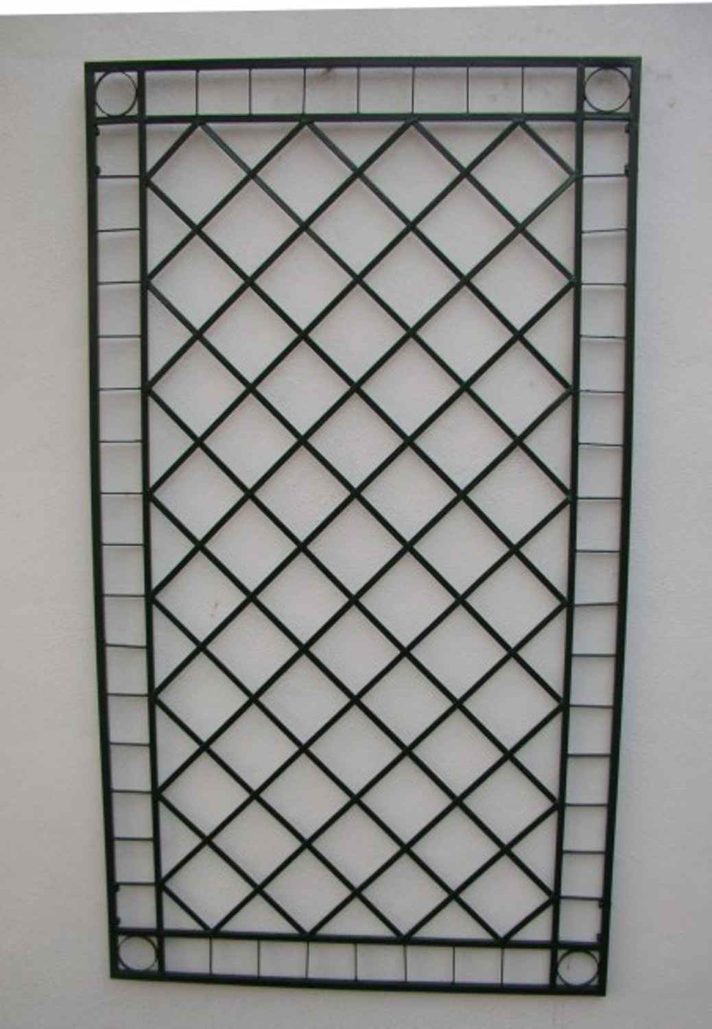 Rankgitter Rankhilfe Wandgitter Meran 100 175 Feuerverzinkt grün RAL 6005 Grün
 Rankgitter Rankhilfe Wandgitter Meran 100 175 Feuerverzinkt grün RAL 6005 Grün