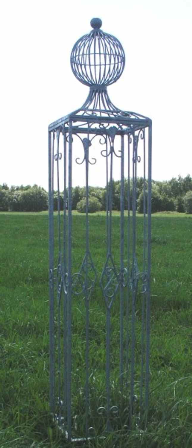Rankstab Rankhilfe Pfosten Obelisk KENT XXL Zink feuer Verzinkt 225 cm Rankstab Rankhilfe Pfosten Obelisk KENT XXL Zink feuer Verzinkt 225 cm