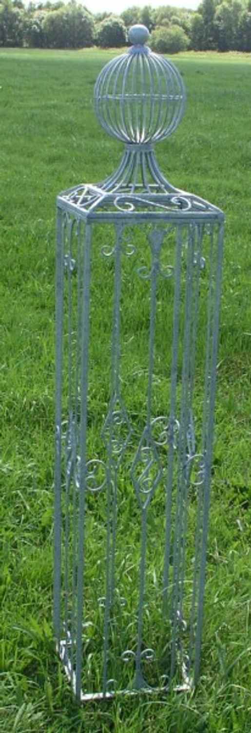 Rankstab Rankhilfe Pfosten Obelisk KENT XXL Zink feuer Verzinkt 225 cm Rankstab Rankhilfe Pfosten Obelisk KENT XXL Zink feuer Verzinkt 225 cm