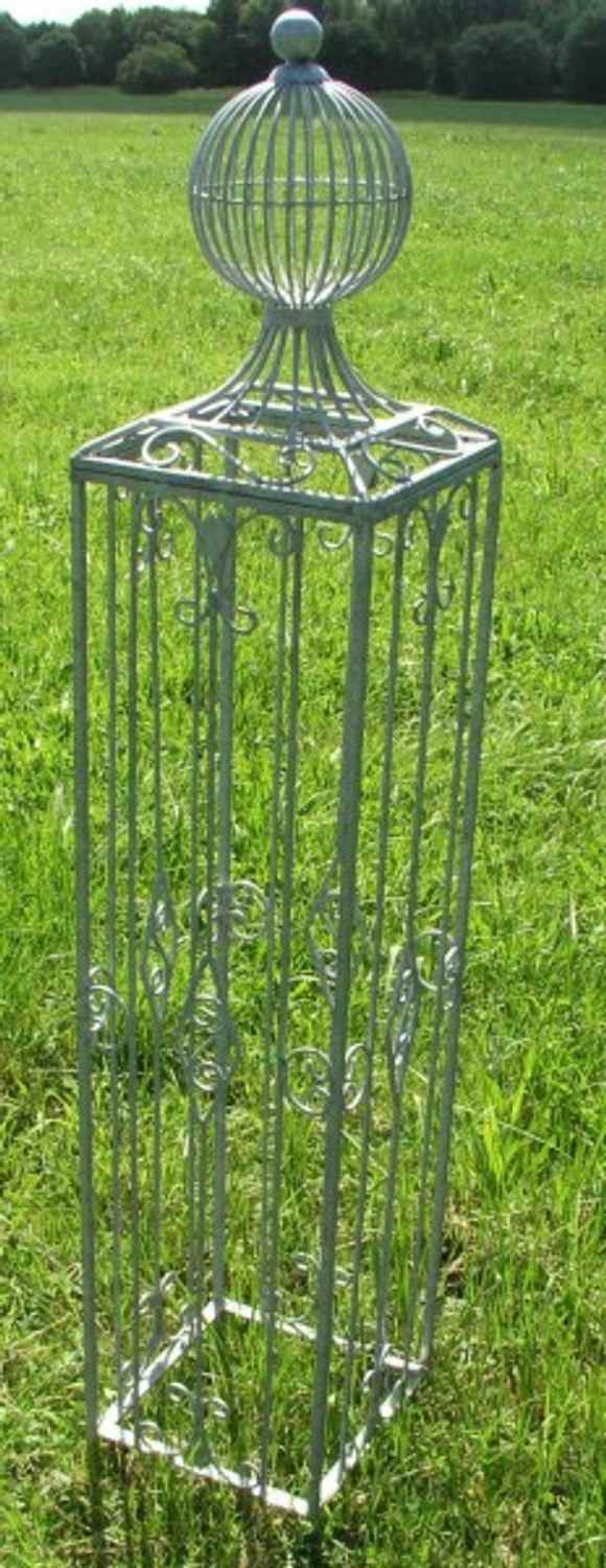 Rankstab Rankhilfe Pfosten Obelisk KENT XXL Zink feuer Verzinkt 225 cm Rankstab Rankhilfe Pfosten Obelisk KENT XXL Zink feuer Verzinkt 225 cm