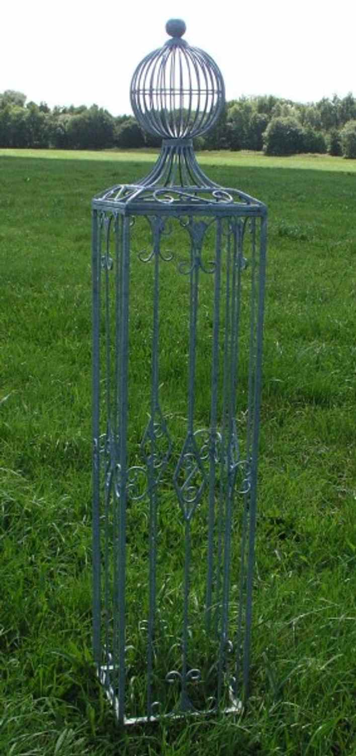 Rankstab Rankhilfe Pfosten Obelisk KENT XXL Zink feuer Verzinkt 225 cm Rankstab Rankhilfe Pfosten Obelisk KENT XXL Zink feuer Verzinkt 225 cm