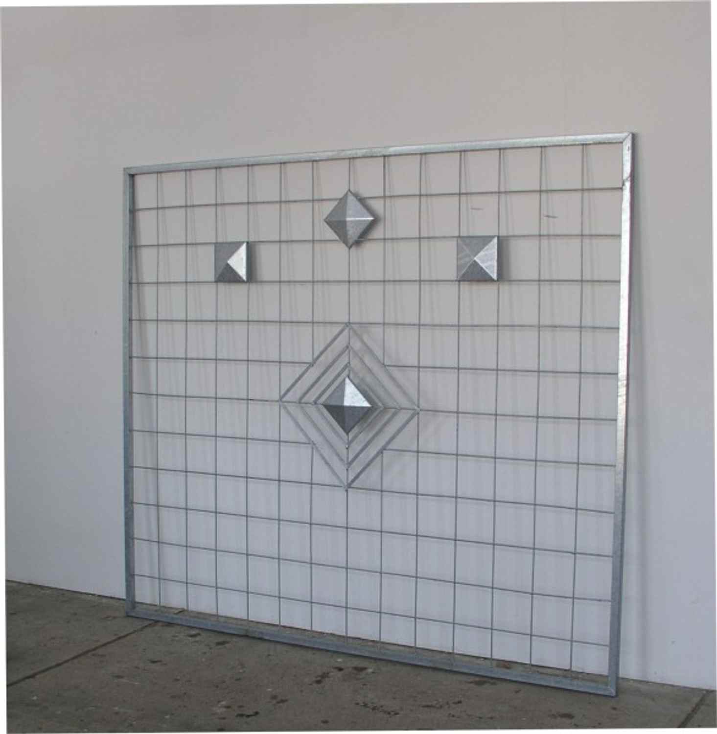 Riesen XXL Sichtschutz Rankwand Rankgitter Diamond 214/186 FeuerVerzinkt Riesen XXL Sichtschutz Rankwand Rankgitter Diamond 214/186 FeuerVerzinkt