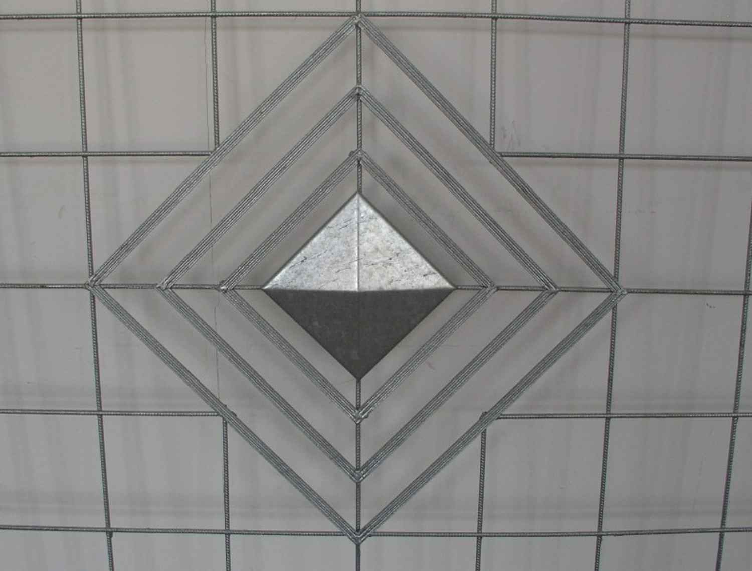 Riesen XXL Sichtschutz Rankwand Rankgitter Diamond 214/186 FeuerVerzinkt Riesen XXL Sichtschutz Rankwand Rankgitter Diamond 214/186 FeuerVerzinkt