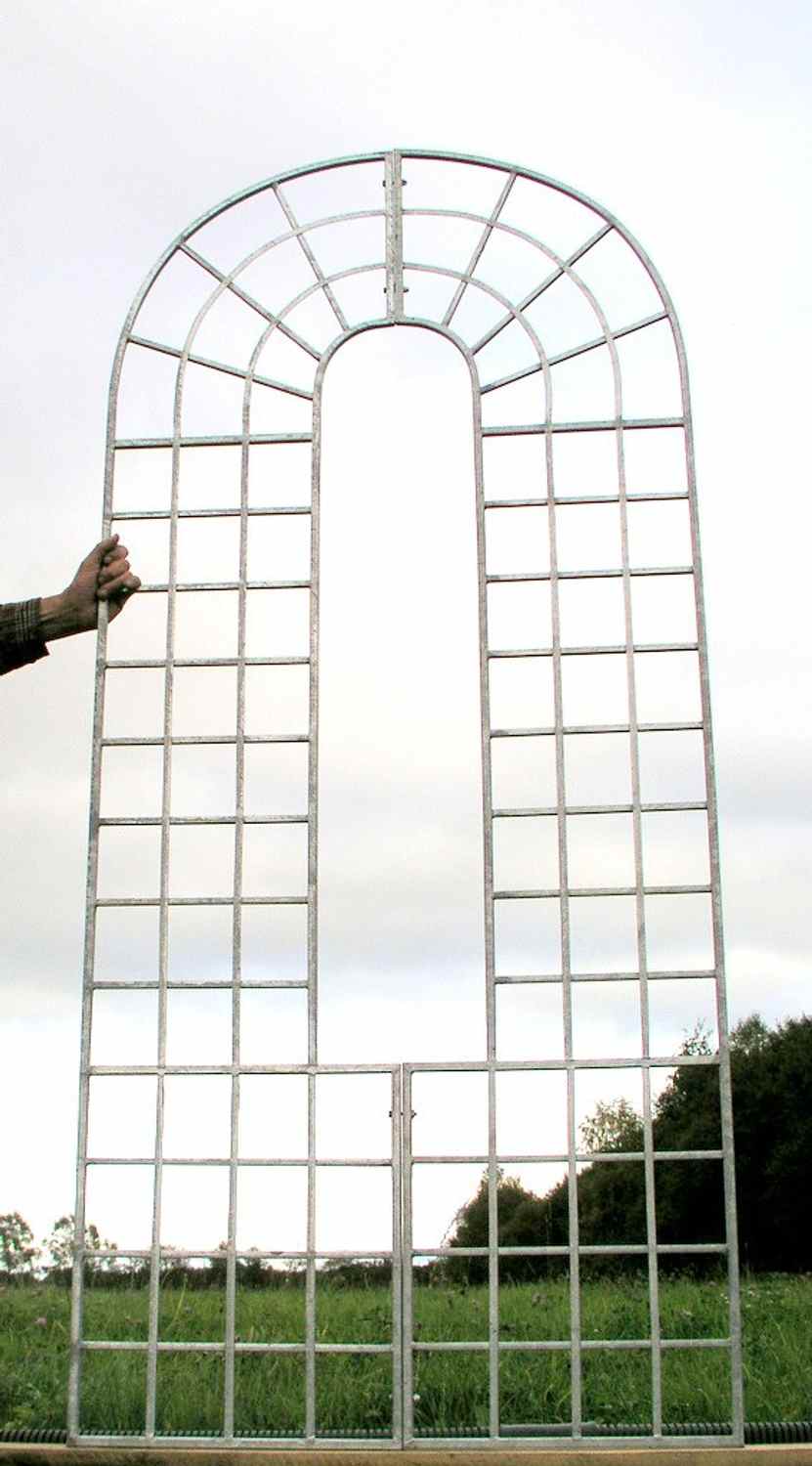  Rankgitter Spalier Wandgitter Rankhilfe Quattro V Feuer Verzinkt 