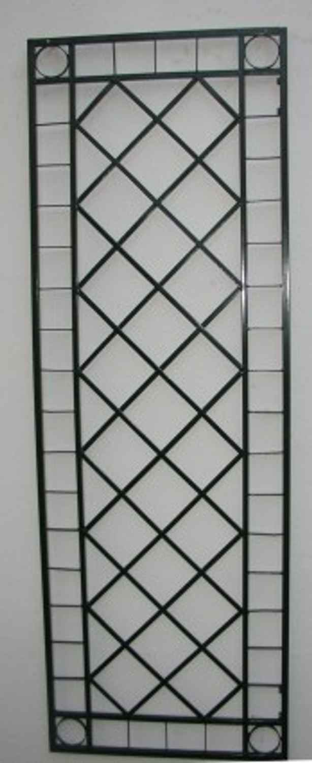 Rankgitter Spalier Rankhilfe Wandgitter Meran 60 Feuer Verzinkt schwarz DUPLEX  Rankgitter Spalier Rankhilfe Wandgitter Meran 60 Feuer Verzinkt schwarz DUPLEX