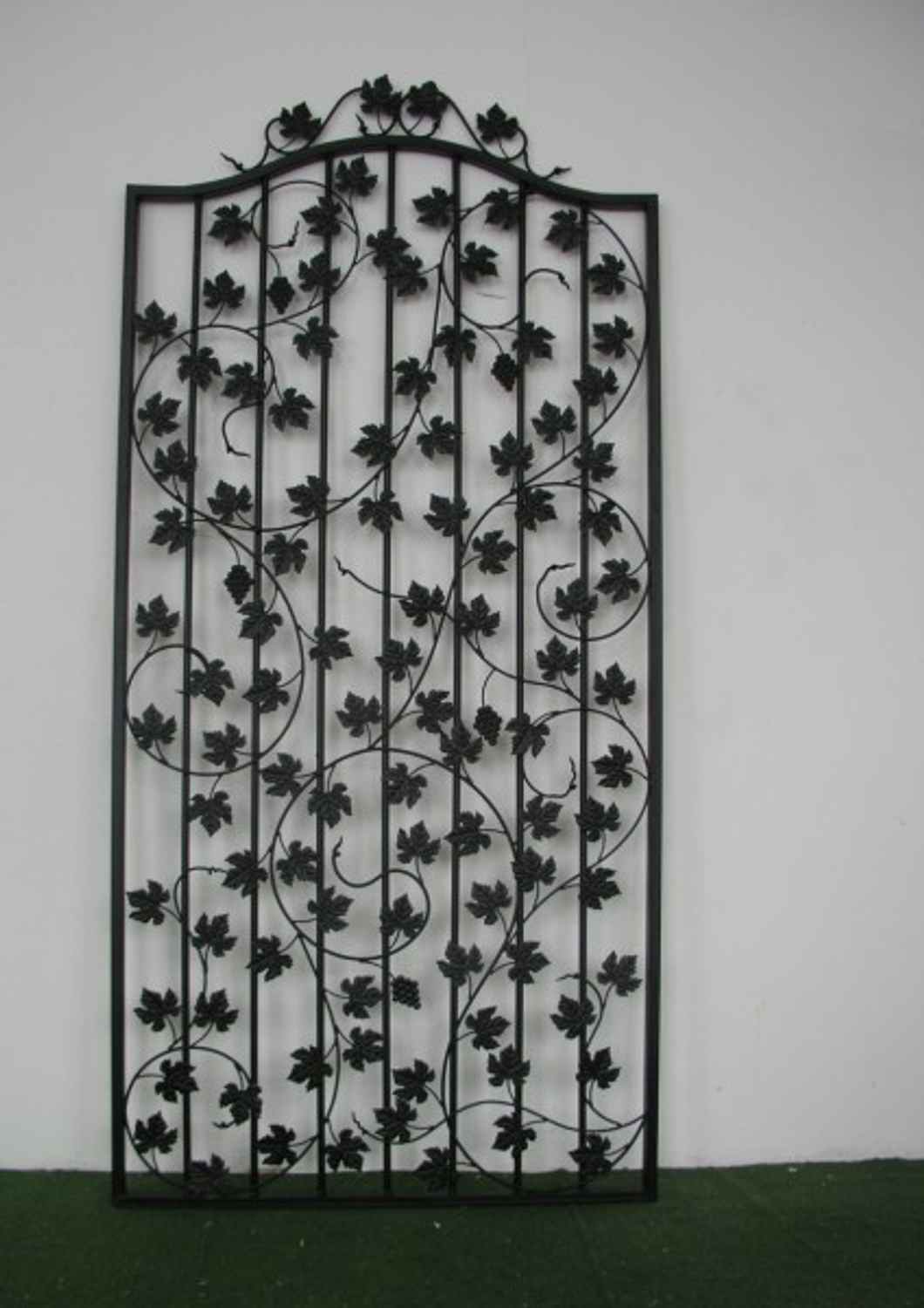 Rankgitter Spalier Rankhilfe Bachus-SBRG100/200  Feuer Verzinkt Schwarz