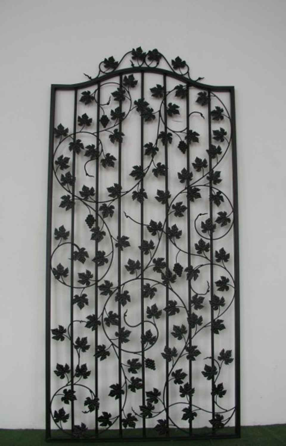 Rankgitter Spalier Rankhilfe Bachus-SBRG100/200  Feuer Verzinkt Schwarz