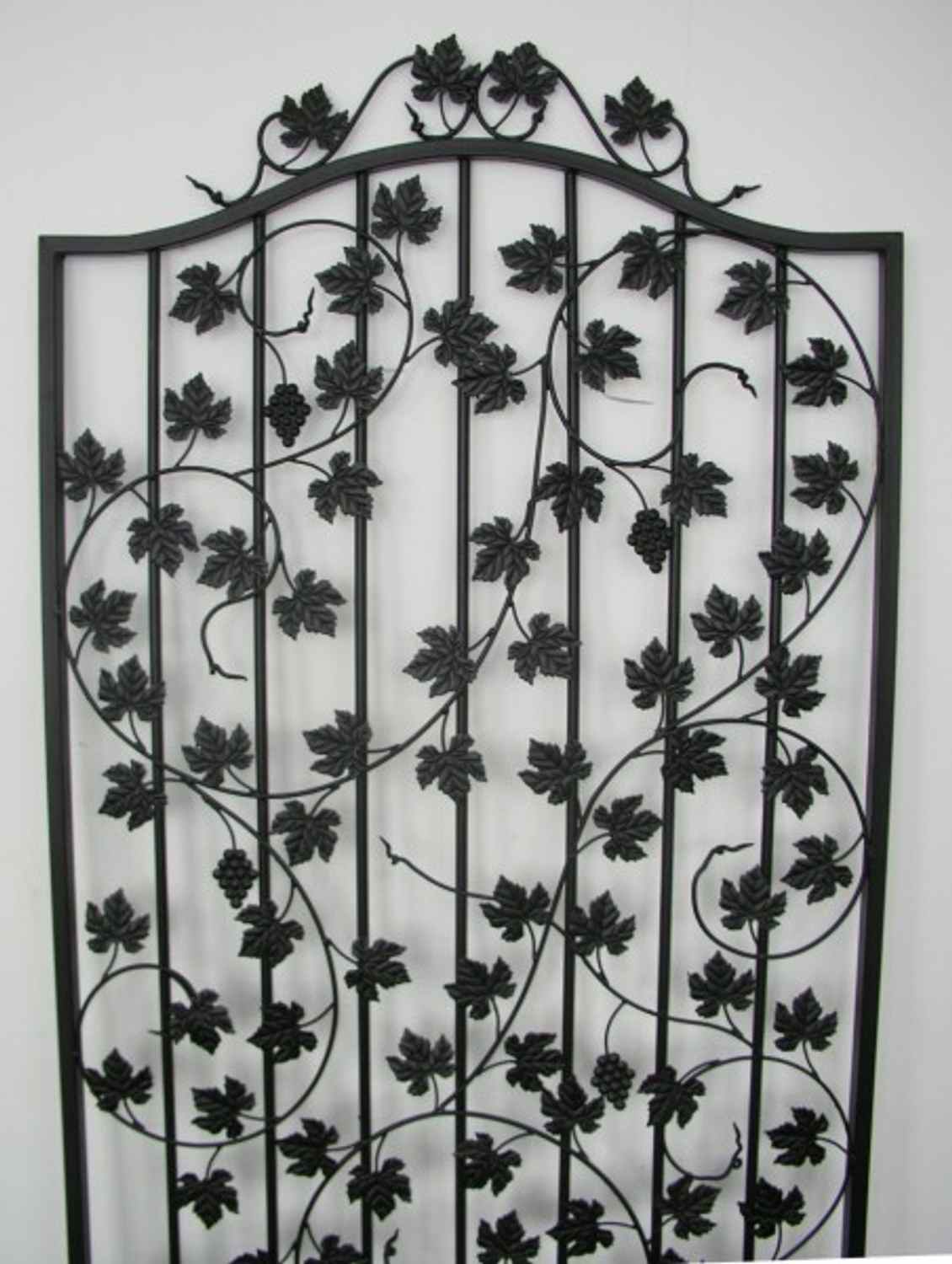 Rankgitter Spalier Rankhilfe Bachus-SBRG100/200  Feuer Verzinkt Schwarz