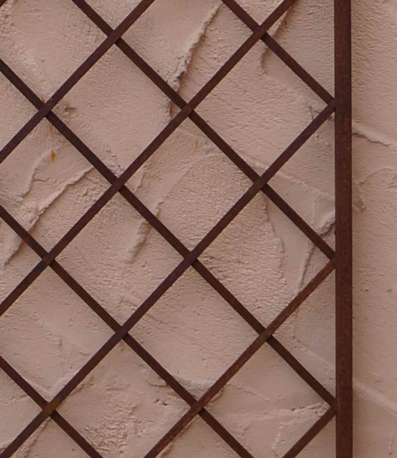 Wand Rankgitter Spalier Rankhilfe Wandgitter Bozen 80 Roh Rost Rostig Wand Rankgitter Spalier Rankhilfe Wandgitter Bozen 80 Roh Rost Rostig
