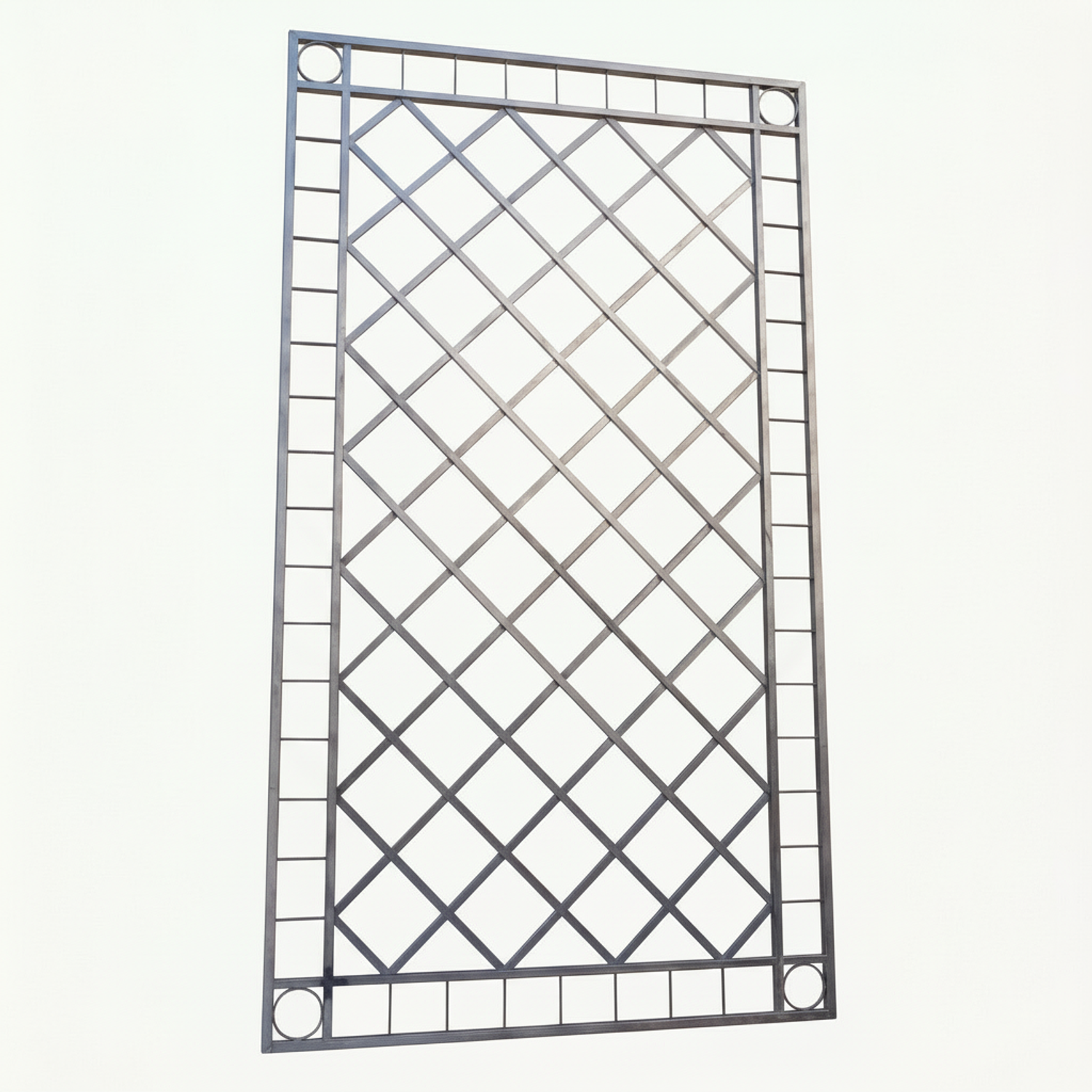 Rankgitter Rankhilfe Wandgitter Meran 100 180 Feuerverzinkt colour grau RAL 7016 DUPLEX HQ